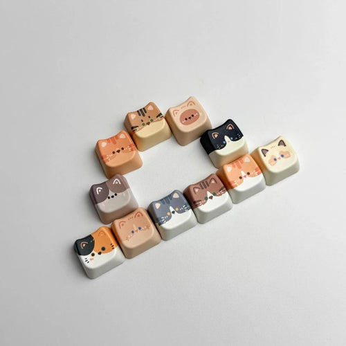 3D Kawaii Keyboard fidet Toy